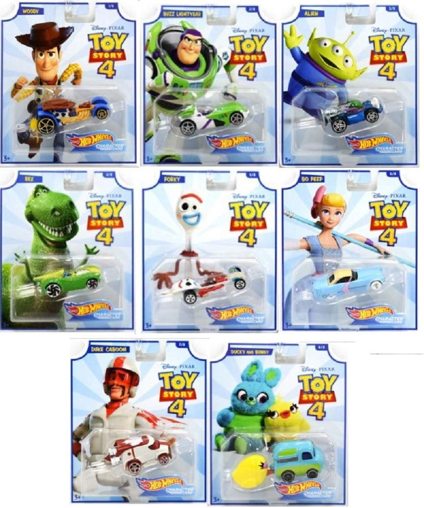Hot Wheels 2019 Forky Gcy57 Toy Story 4 Character Cars 5/8 Gcy52 Disney for sale online 