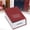 Red, variant on Rupoun Mini Safe Box Simulation Book Security Money Jewelry Cash Box with Lock Keys for Home Office Blue 4.5x3.1x1.8 inches (11.5x8x4.5 cm) Metal Steel Liner Hidden Secure Storage Box Everyday Use