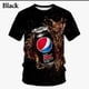 thumbnail image 2 of Camiseta De Verano Con Estampado 3d Pepsi Casual Manga Corta Para Hombres, 2 of 4