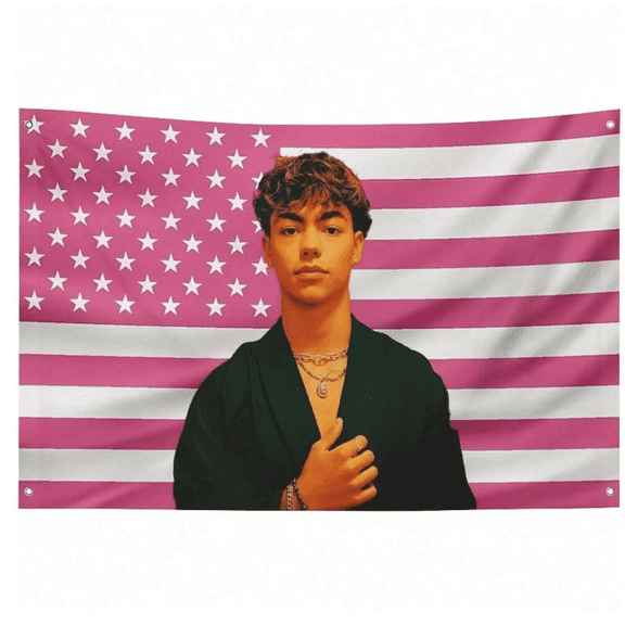 Malachi Funny American Flag 3*5FT Suitable for college dormitories, bedrooms, living rooms, background decorations