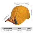 thumbnail image 3 of Baseball Cap, Colorful Sweaters And Strings Trucker Hats Women Dad Hat for Workouts - Baseball hat Adjustable Size, 3 of 7