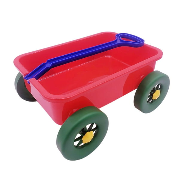 Carro de juguete para ninos coche de juguete juego de playa portatil carro para ninos carrito de juguete de arena para jardin patio playa Rojo Walmart en linea
