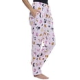 thumbnail image 2 of Pantalones de pijama Lounge Pants Disney Cats para mujer, talla grande, 2 of 9