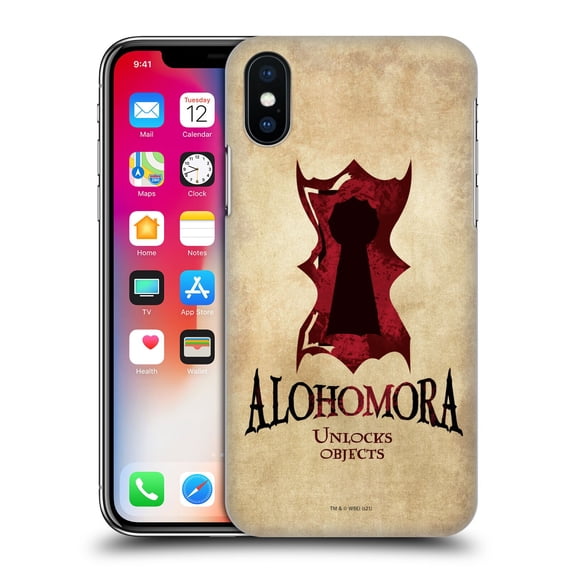 Head Case Designs Officially Licensed Harry Potter Prisoner Of Azkaban VIII Alohomora Hard Back Case Compatible with Apple iPhone X / iPhone XS