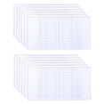 thumbnail image 2 of Eyebrow Stencil Sticker, 12 Sheet Eyebrow Measurement Ruler Sticker Pratical  for Drawing Eyebrow, 2 of 7