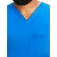 thumbnail image 3 of Healing Hands Purple Label - Men's Justin Top 's One Pocket V-Neck Scrub Top - X-Large,Royal, 3 of 7