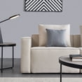 thumbnail image 3 of Mid-Century Modern Upholstered Loveseat Sofa Bed Linen Fabric Sofa Couch Loveseat Sleeper for Living Room, Bedroom, Apartment, Small Space, Easy Assembly, 3 of 7