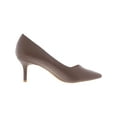 thumbnail image 2 of French Connection Kate Women's Faux Leather Classic Pointed Toe Pumps Brown 6.5, 2 of 3