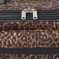 thumbnail image 4 of Rockland Fashion Softside Upright Luggage Set, Leopard, 2-Piece (14/19), 4 of 6