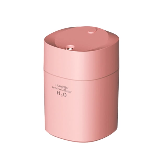 Humidificador de aire Difusor de aceite esencial Aroma 2 Modos Pulverizador Pulverizador Viaje de automóvil Bajo Ruido Fogger Atomizador Accesorios para el hogar Pink 200ml kenally HA028216-03B