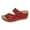 Red, variant on Mostsola Womens Platform Sandals Comfortable Arch Support Slippers Slip on Orthopedic Wedges Slides