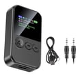 thumbnail image 1 of APPLAYERR 300mAh Bluetooth 5.4 Adapter 3-In-1 Function 10H 15H Playtime 10M for Car Stereo TV Computer Headset Audio Connection Equipment, 1 of 10