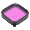 thumbnail image 4 of Filtres de Plongée, Correction de Couleur Colorée ABS Filtres de Plongée Quadrates Résistants aux Rayures HD pour Photographie sous-Marine Rose, Violet, Rouge, 4 of 8