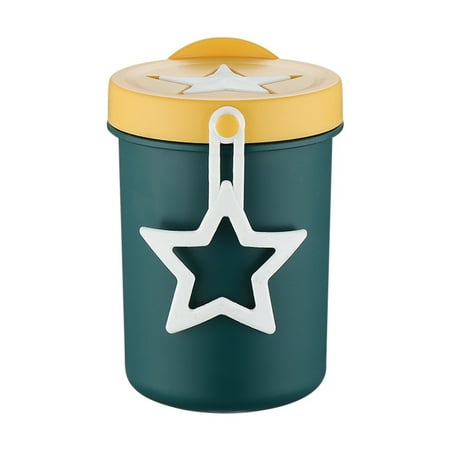 

1Pc Practical Cereal Cup Breakfast Cup Microwave Oven Milk Cup (Dark Green)