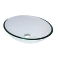 thumbnail image 5 of Miseno MNO-C2108-ORB Oval 20" Glass Vessel Bathroom Sink;Oil Rubbed Bronze Drain, 5 of 6
