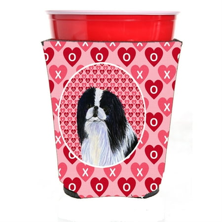 

Japanese Chin Red Solo Cup Beverage Insulator Hugger