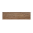 thumbnail image 4 of 33 Inch Saddle Seat Bench with Angled Frame- Sandblasted Brown Acacia Wood, 4 of 11