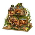 thumbnail image 1 of Kit Construcción Casa Aventuras en el Bosque Madera para Hacer Mismo, Estantería para Casa Muñecas Ensamblada, Decoración del Hogar, Regalo Cumpleaños para un Amigo, 1 of 10