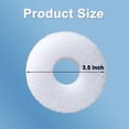 thumbnail image 6 of Qzbhct 16 Pcs Round Foam Filter Pads 16 Pcs Black Rings for Biorb Service Kit Filter Aquarium Bio Sponge Replacement, 6 of 8