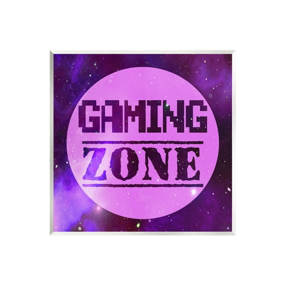 Stupell Industries Gaming Zone Night Sky Graphic Art Unframed Art Print Wall Art, Design by Marcus Prime