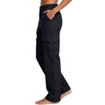 thumbnail image 4 of Aimik Womens Cargo Casual Pants Multi-Pocket Straight Leg Pants Loose Durable Utility Design Outdoor Hiking Daily Workwear Pants, 4 of 6