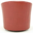 thumbnail image 4 of Fox Hill Trading Windsor Faux Leather Swivel Chair, Red, 4 of 5