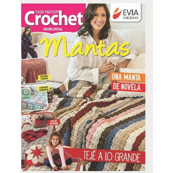 Tejido de Mantas: Crochet Mantas: tejido práctico (Paperback)
