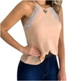 thumbnail image 2 of Débardeurs pour Femmes Athletic Works Été Sans Manches Décontracté Col Halter, 2 of 7