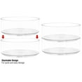 thumbnail image 7 of Sorbus Lazy Susan Open Plastic Storage Bins - Round Clear Organizer Containers for Kitchen Fridge, Pantry, Cabinet, Snacks, Fruit, Bathroom Supplies (2-Pack), 7 of 7