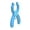 BLue, variant on Safety Eye Tool, Auxiliary Tool for Attaching for Crocheting Eyes Crochet T