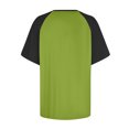thumbnail image 5 of Timegard Plus Size Tops for Women Crewneck Drop Shoulder Color Block Casual Comfy Short Sleeve Tee Shirts, 5 of 5