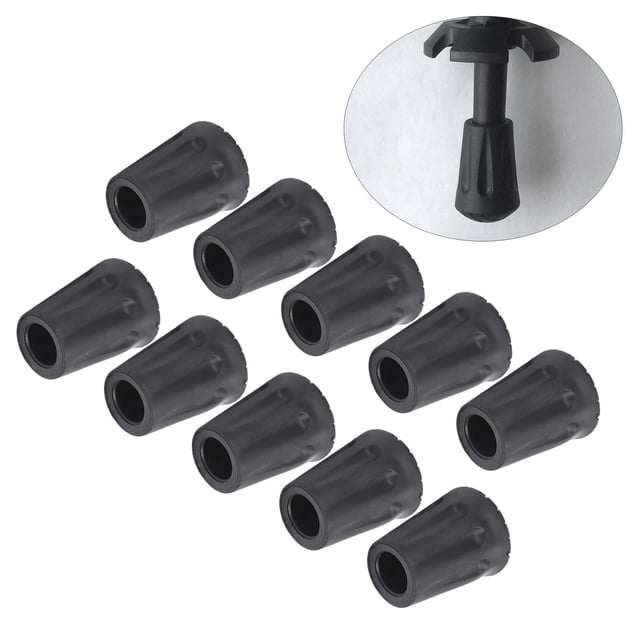 Randonnée 10 Pcs Housse de Pied de Perche de Randonnée Extérieure Protecteurs d'Embout de Perche Prise de Randonnée Housse d'Embout Rond