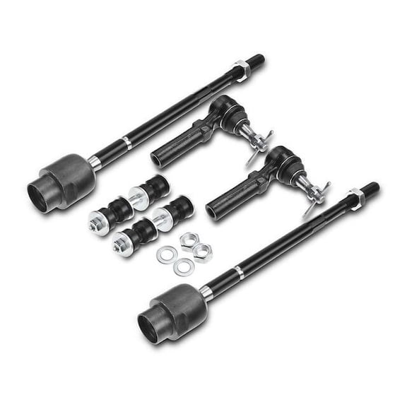 Front Sway Bar Link and Tie Rod End Kit 6 - Compatible with 2000 - 2013 Chevy Impala 2001 2002 2003 2004 2005 2006 2007 2008 2009 2010 2011 2012
