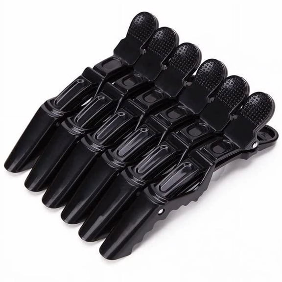 Alligator Hair Clips (Black)