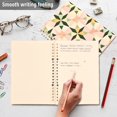 thumbnail image 4 of FORMRS 1-Subject Spiral Notebook 8" x 5" College Ruled 60 Refillable Sheet A5 Hard Cover, 2 Pack, Retro Black Stars, 4 of 7