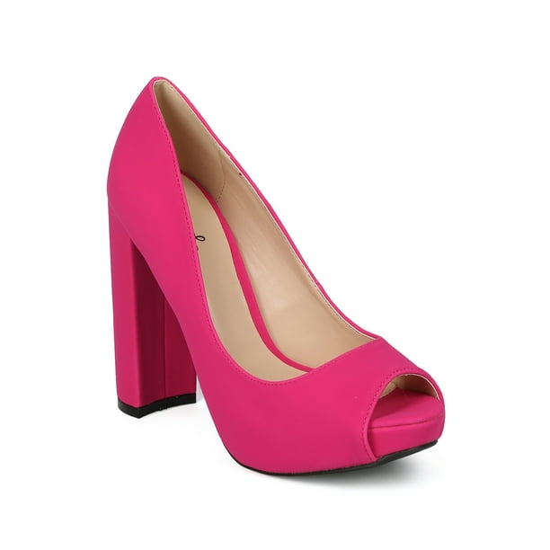 block heel pumps canada