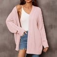 thumbnail image 2 of gakvbuo Plus Size Pullover Sweaters For Women Long Sleeve Sweatshirts Fall Tunic Tops Women Casual Long Sleeve Autumn Long Sweater Coat Cardigan Blouse Tops, 2 of 7