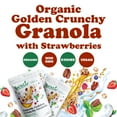 thumbnail image 4 of Organic Golden Crunchy Granola with Strawberries, 12 Ounces – Vegan, Non-GMO, Kosher, Bulk – by Food to Live, 4 of 8