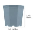 thumbnail image 2 of 5pcs Useful Mini Flowerpot Fashion Succulent Plant Pot Home Decorative Flowerpot, 2 of 9