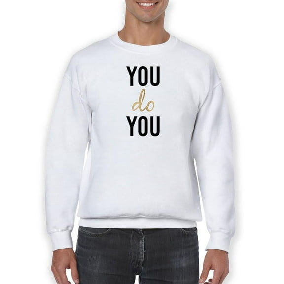 Golden Quote Ii Sweatshirt Men -Anna Hambly Designs, Male Small