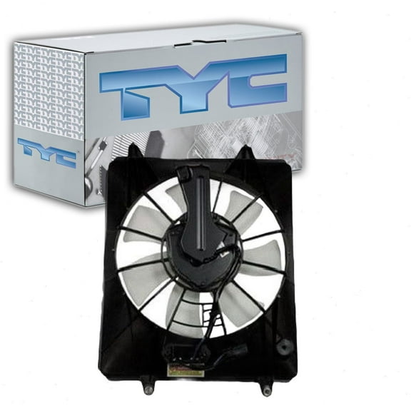 TYC AC Condenser Fan Assembly compatible with Honda CR-V 2010-2014