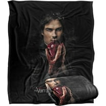 Vampire Diaries Blanket, 60"x80" Damon Fruit Silky Touch Super Soft Throw Blanket