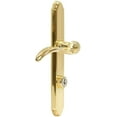 Larson Certified Storm Door Revere Mortise Handle Set Brass