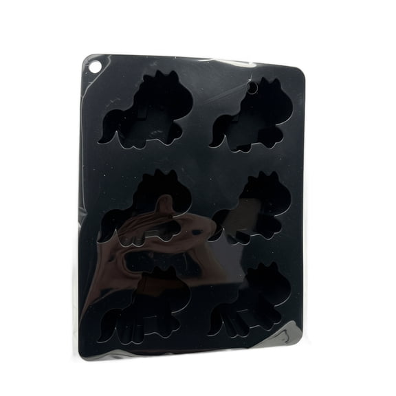 Unicorn Silicone Mold Black, Pony Shape Ice Chunks Candy Chocolate Cake Baking Mold 1 Pack For Kitchen Homemade Treats