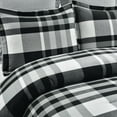 thumbnail image 3 of Farmhouse Yarn Dyed Plaid 5 Piece Comforter Set by Lush Decor, 3 of 7