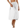 thumbnail image 2 of High Waisted Boho Skirts for Women Summer Elastic Waist Flowy Swing A-Line Peasant Skirts, 2 of 9