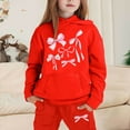 thumbnail image 2 of Toddler Kids Girls 2 Piece Outfits SetsChild Boys Long Sleeve Solid Warm Hoodie Pullover Tops Pants Sweat Suit Casual Pants Set 4-5 Years, 2 of 4