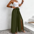 thumbnail image 6 of Yifymode Summer Beach Cover Up Pants for Women Flowy Pant Wide Leg Bathing Suit Coverup Swimsuit Palazzo with Slits, 6 of 6