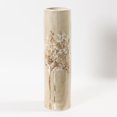 thumbnail image 1 of Vase Rond en Céramique aux Arbres Brouillés, 1 of 1