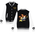 thumbnail image 3 of Chaqueta bomber universitaria de béisbol con dibujo de perro Pluto de Disney para hombre y mujer, estilo hip hop, estilo Harajuku, para niños y niñas, 3 of 4